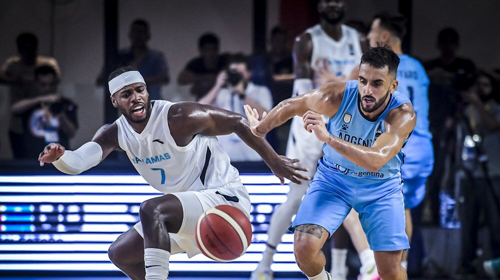 BAHAMAS BOOKED THEIR TICKET! 🇧🇸 Congrats to DA, EG and Bahamas for  defeating Argentina and qualifying to the #FIBAOQT for a chance to…