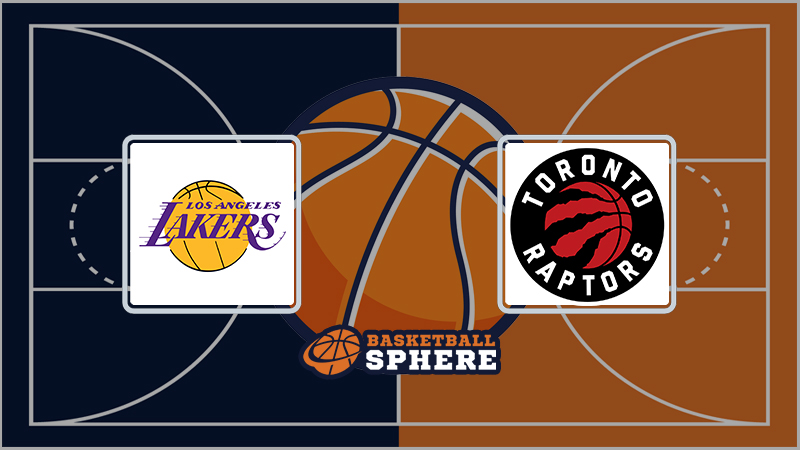 Los Angeles Lakers vs Toronto Raptors
