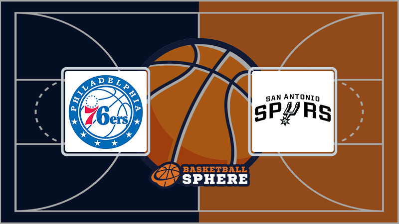 Philadelphia 76ers vs San Antonio Spurs