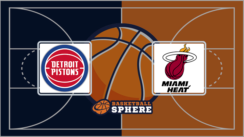Detroit Pistons vs Miami Heat