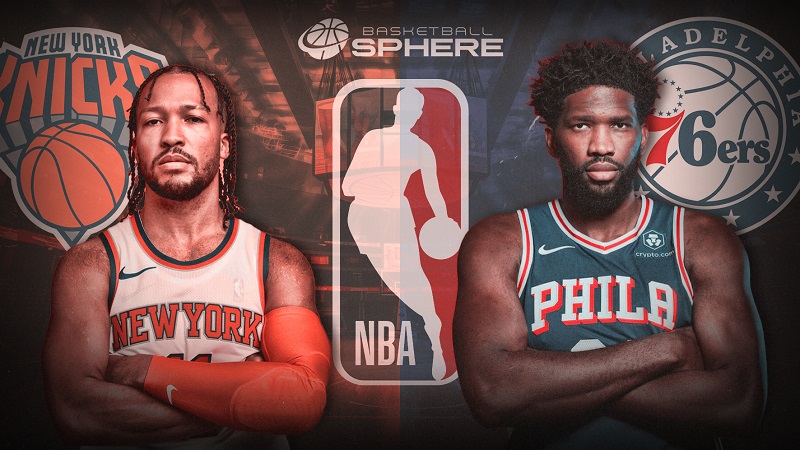 New York Knicks vs Philadelphia 76ers NBA
